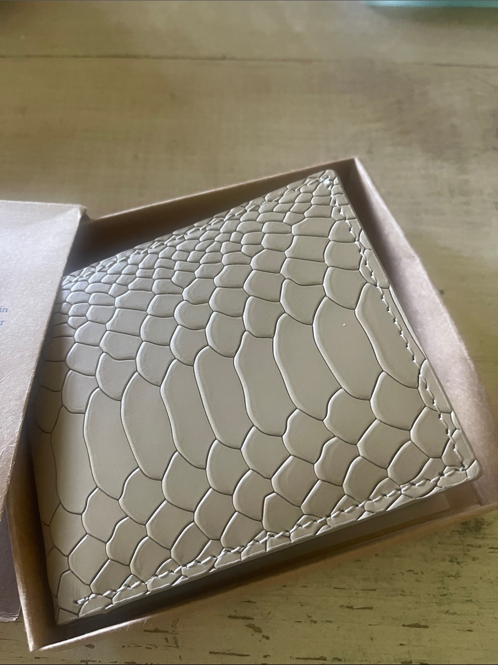 Nappa Dori Leather Wallet - Brown